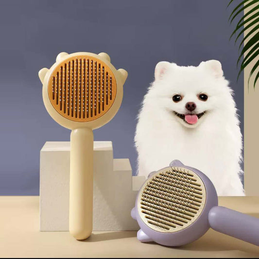 Colorful Pet Hair Removal Comb Cat & Dog