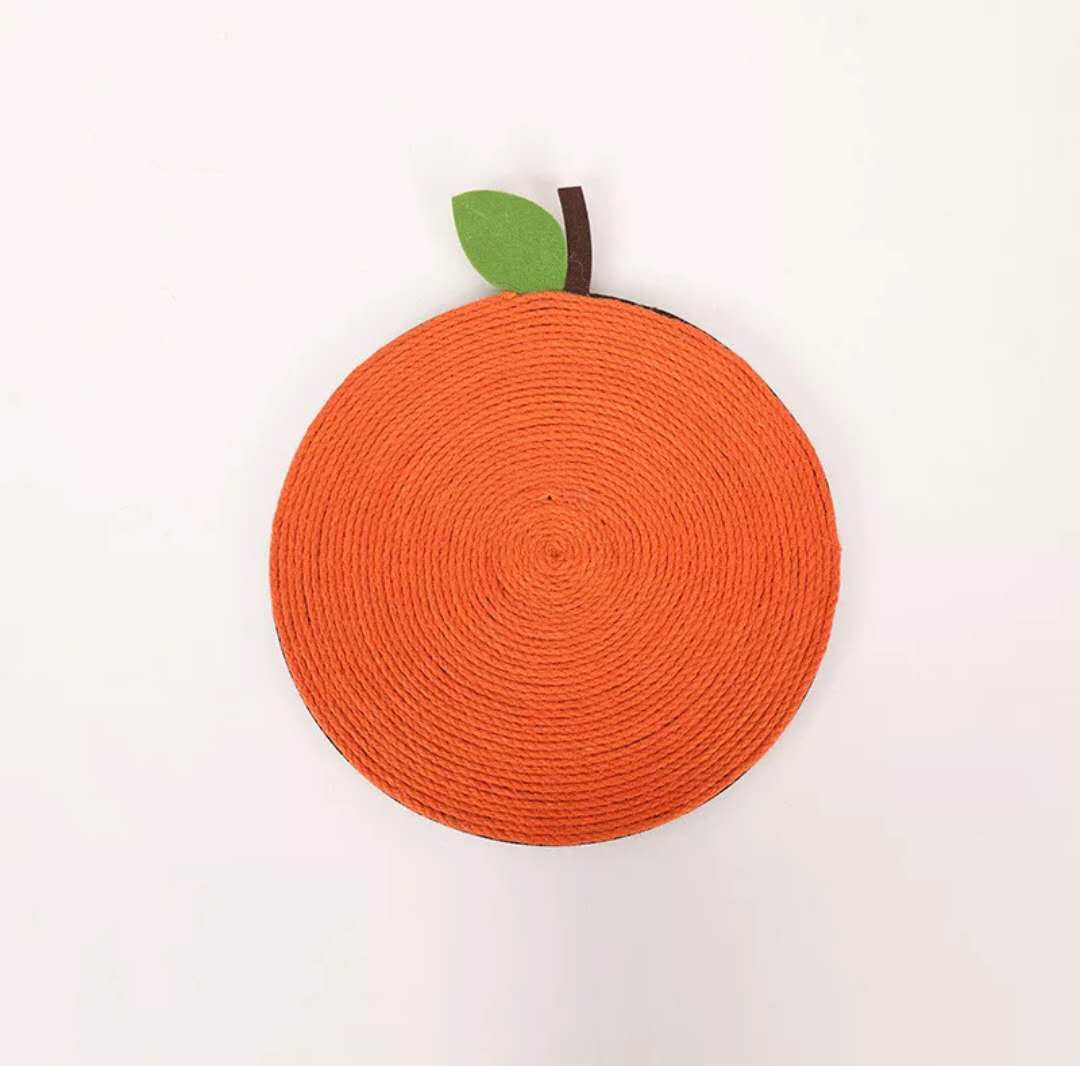 Cat Scratcher Mat Wall Mounted and Floor Natural Sisal Cat Scratching Pad Cat Toy