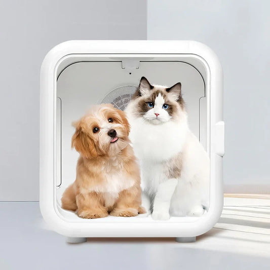 62L White Pet Drying Box