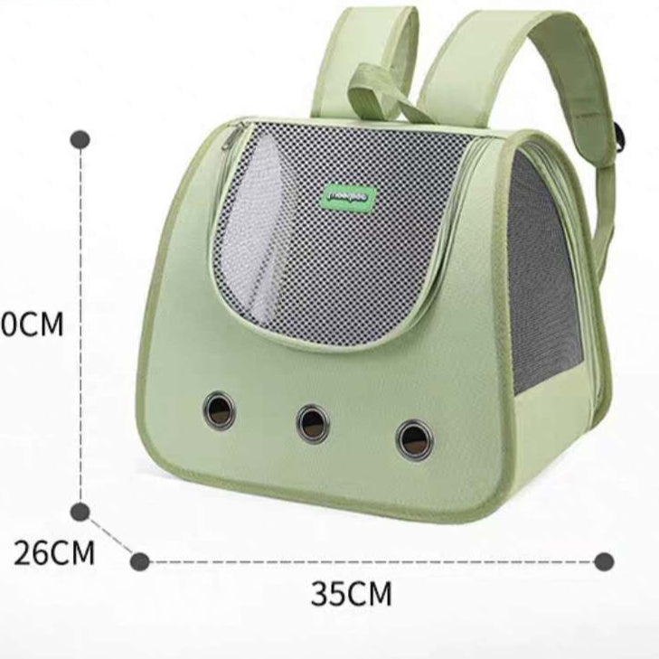 Expandable Cat Carrier Backpack for Kitten Small Pets Large Space Outdoor Travel