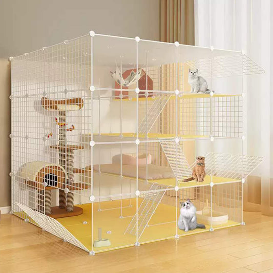 DIY กรงสัตว์เลี้ยงขนาดใหญ่ ออกแบบกรงได้ตามใจชอบ