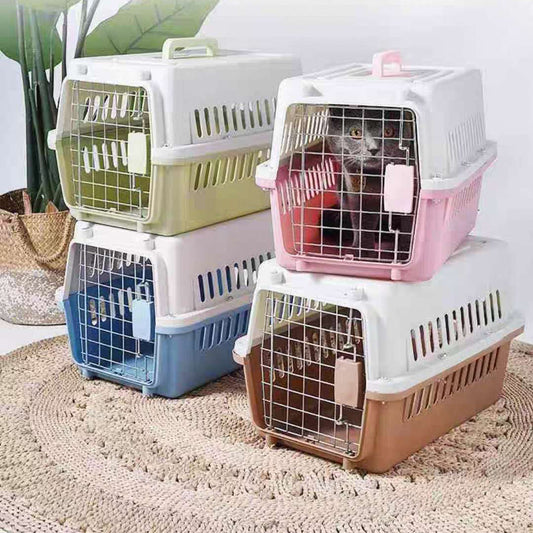 กระเป๋าใส่สัตว์เลี้ยง Pet Block Cage สำหรับสุนัขและแมว